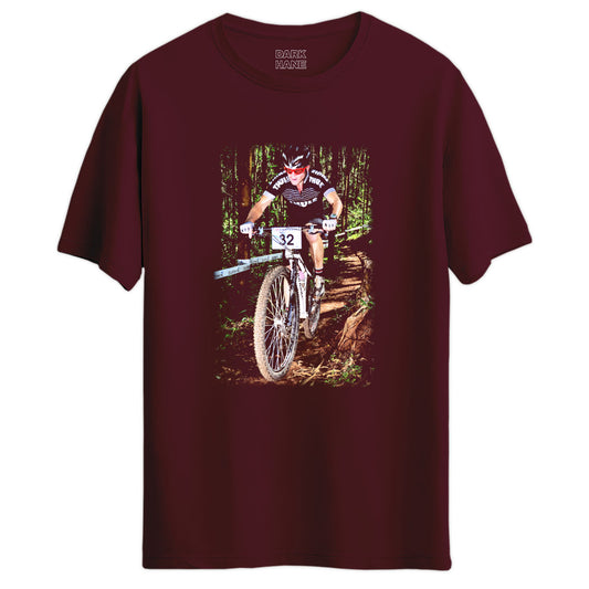 Bisiklet Yarışı Unisex Regular T-Shirt - Tişört - TIS7743